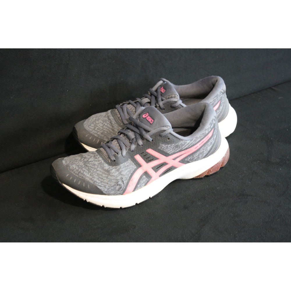 Asics‎ Gel-Excite 7 Women Size 8.5 Grey Pink Running Shoes Mesh Sneakers